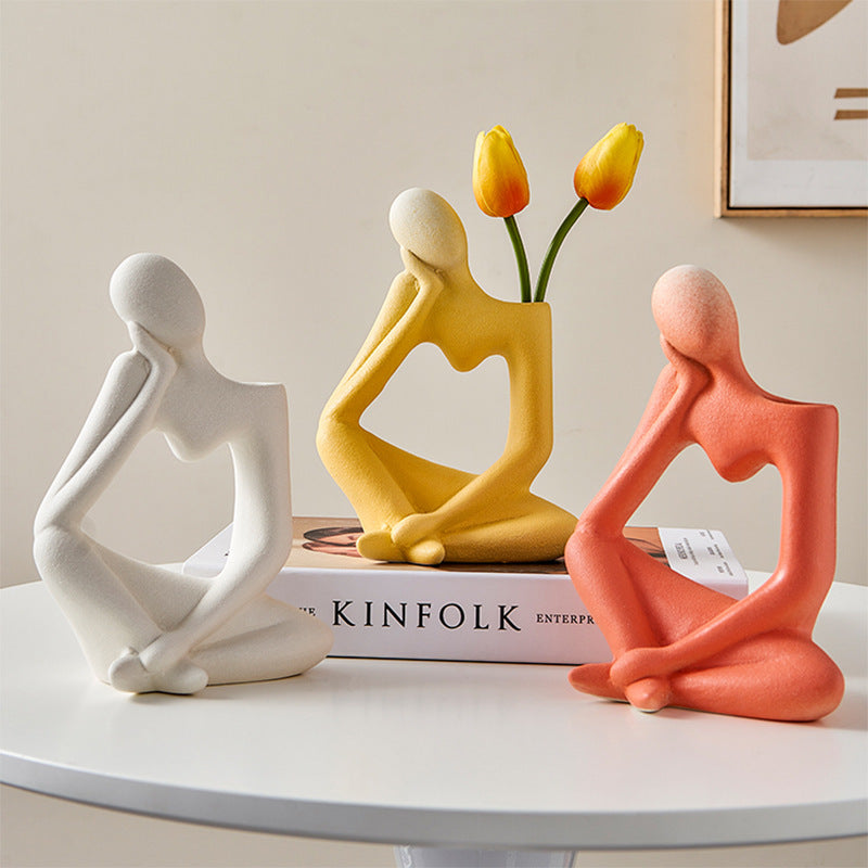 Figure Statue Vase
